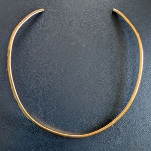 12K gold plated Rigid Open Choker